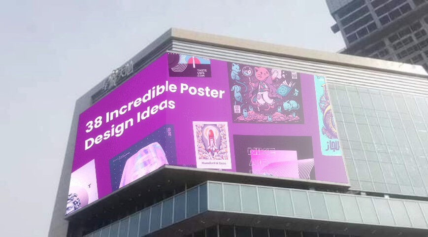 outdoor screen 3D board