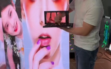 Foldable LED Poster - LED poster display--