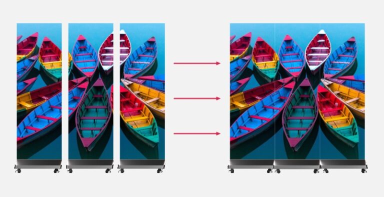 Foldable LED Poster Screen –Portable & Versatile Display Solution