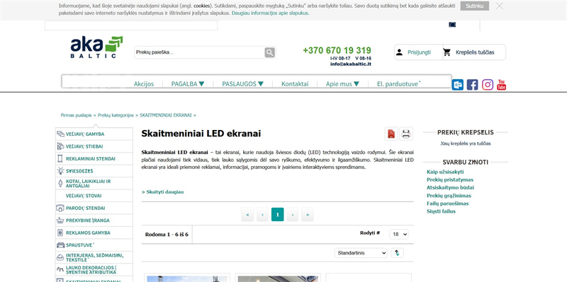 16. AKA Baltic LED Display Supplier