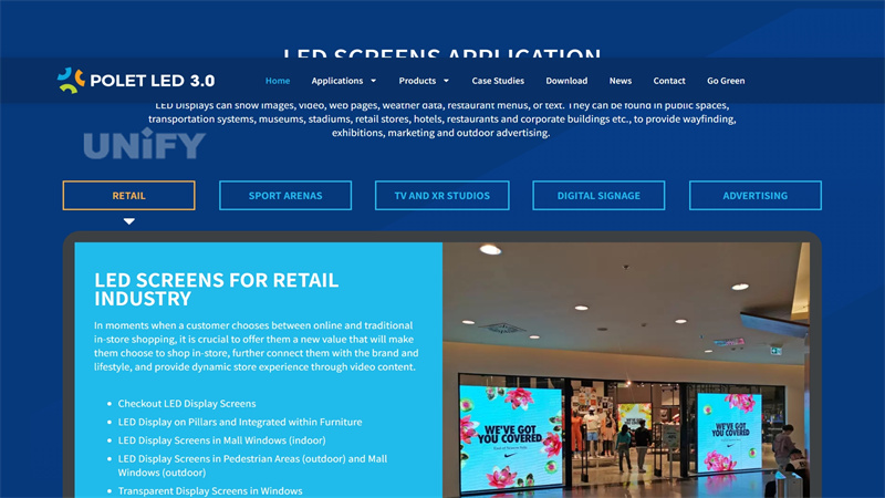 PoletLED Screen Supplier (Serbia)